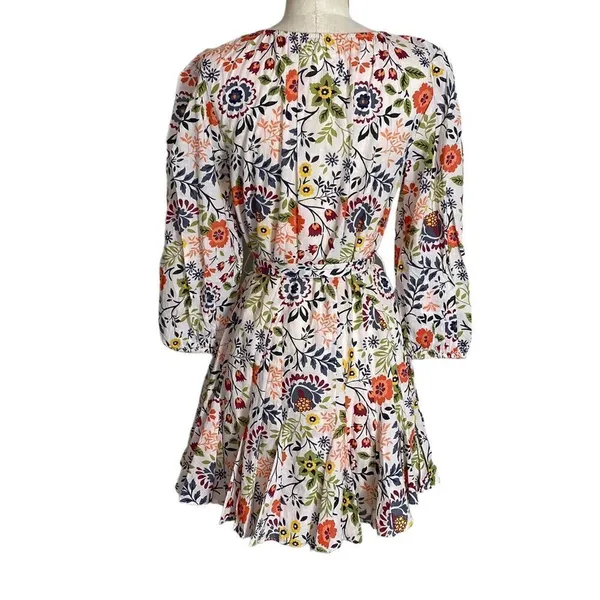Velvet Anthropologie Keelin meadow floral dressl - Image 6