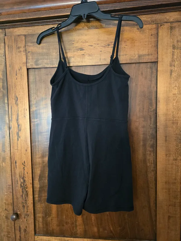 O Wilfred Free Black Seamless Stretch Romper Medium - Image 5