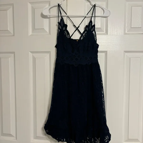Free People One Adella Slip Mini Dress - Image 2