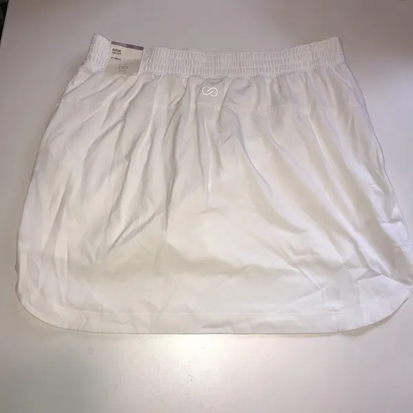 Calia by Carrie Women's 16" Birdie Golf Skort in Pure White Size XXL - Image 2
