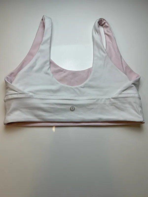 Lululemon Align reversible bra, white/pink Size 10‎ - Image 5