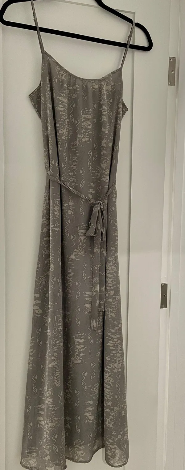 Gray Maxi Dress Small - Image 3