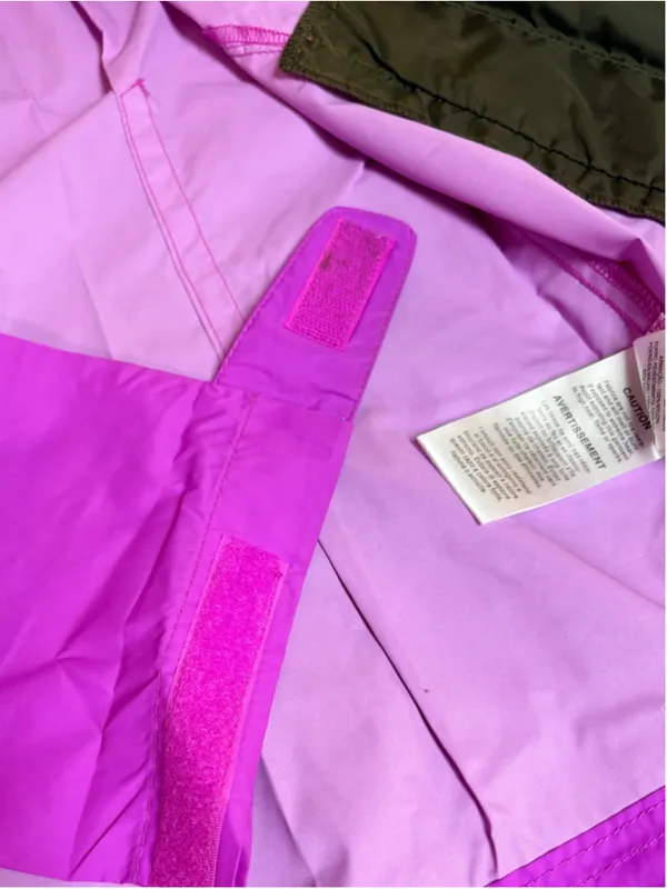 Columbia Purple Full Zip Rain Jacket Size L (21” PTP) - Image 9
