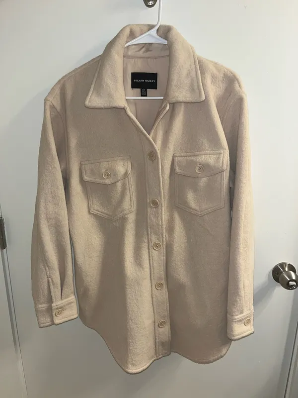 Hilary Radley Cream Shacket - Image 3