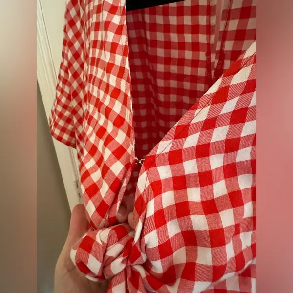 Buddy Love Red Gingham Dress | Gameday | Gingham | Sundress | Boutique - Image 8