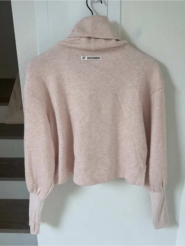 Free People FP Movement Ride It Out Layer - Light Pink - NWT - Image 3
