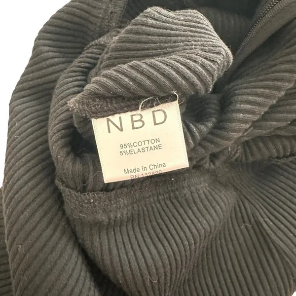 NBD Eden‎ Ribbed Knit Jumpsuit Sz S - Image 5