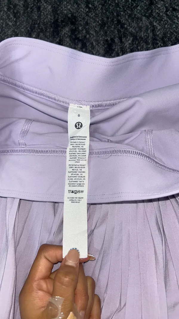 Lululemon RePleat tennis skirt - Image 3