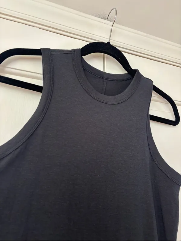 Lululemon Classic-Fit Cotton-Blend Dress‎ Black W1DH0S - Image 7