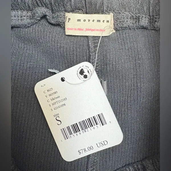 FP Movement Free People Charcoal Ballet All Day Mini Skirt With Shorts NWT‎ - Image 4