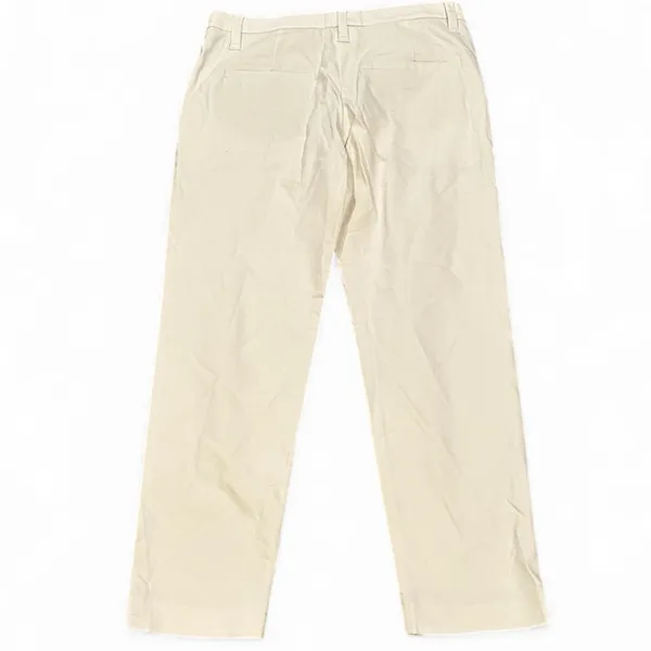 Brunello Cucinelli Womens Tan Embellished Pockets Chinos Size 4 - Image 3