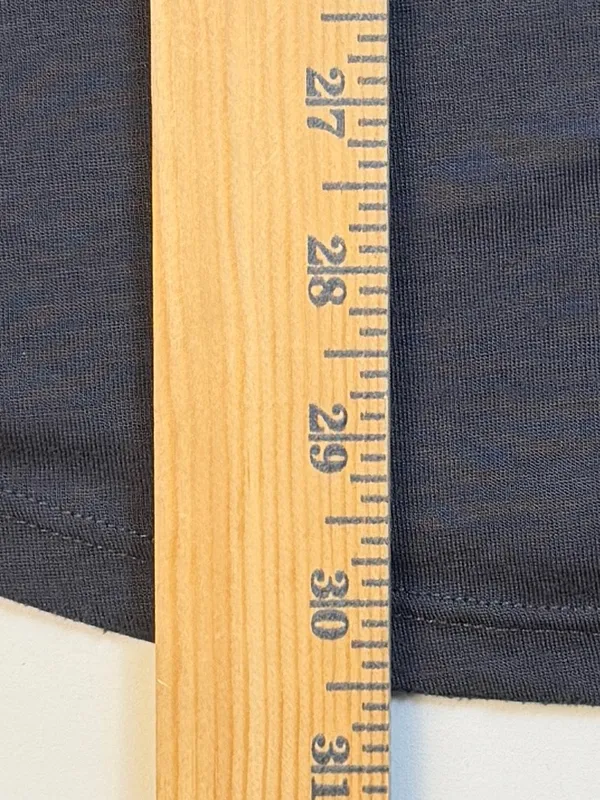 Nascar Black Fan Tee with Subtle Hem Detail Blue Size M - Image 2