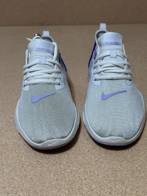 Nike Flex TR 9 Women’s 8.5 Purple Agate Platinum Training Shoes AQ7491-500 - Image 4