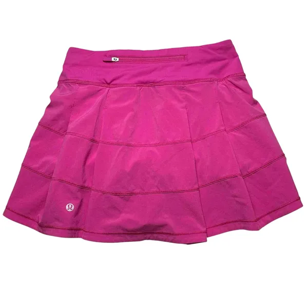 Lululemon Pace Rival Mid Rise Skirt Tall Sonic Pink - Image 4