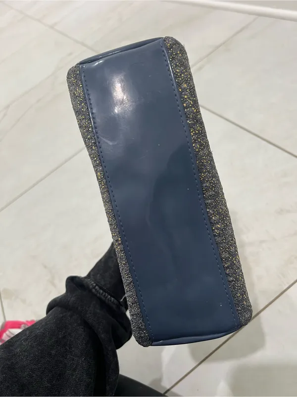 Lancôme Blue Glitter Cosmetic Bag - Image 3