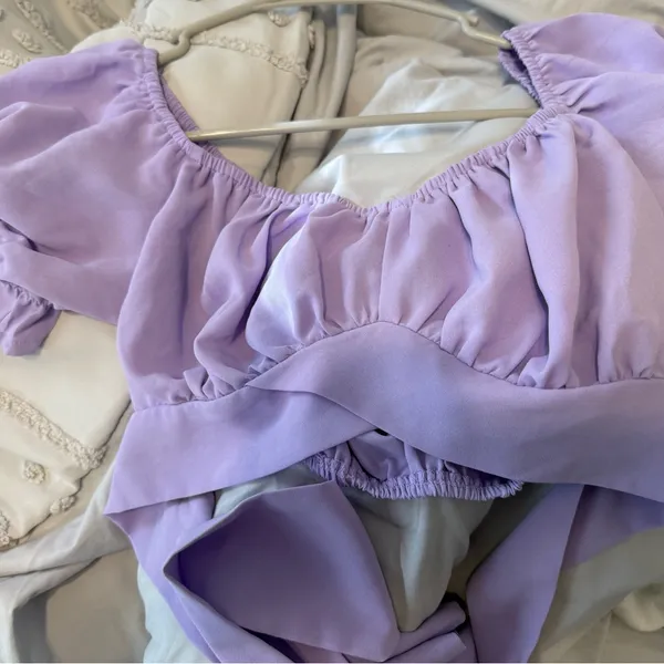 SheIn Lavender Women's Top - Image 3