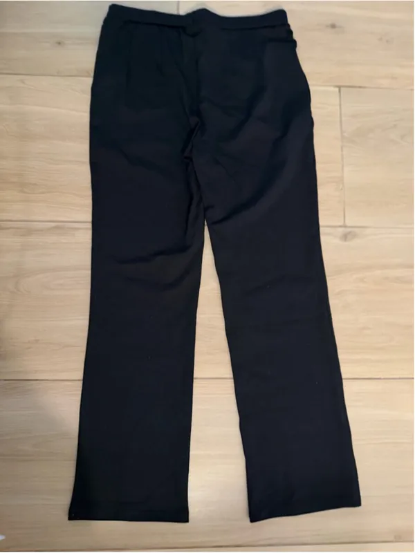 NEW High Waist Front Pocket Pull On Career Dress Pants M - Image 2