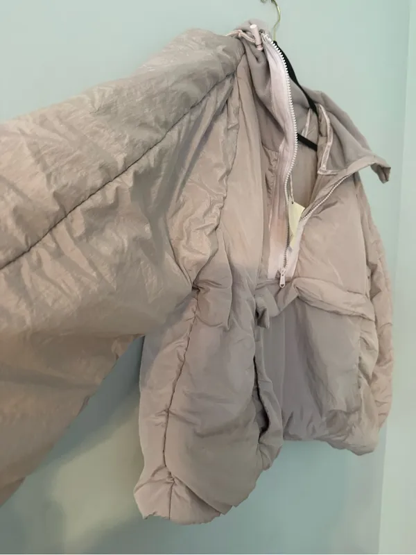 FP Movement In A Pillow Packable Puffer Pullover Oyster XL NWT - Image 8
