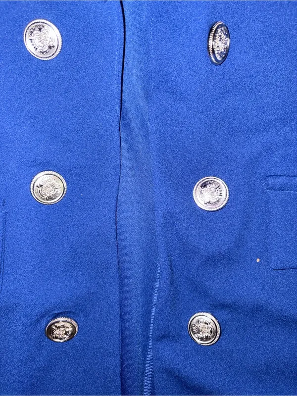 Timing Double-Breasted Sleeveless Blazer Vest - Image 3