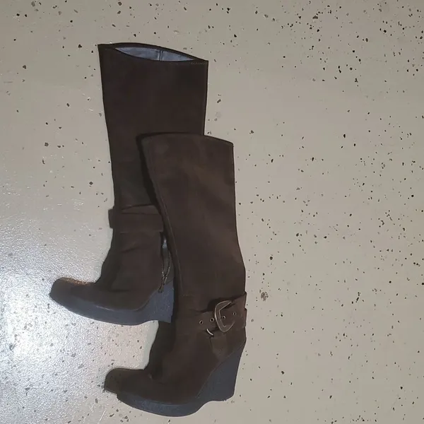 Nine West Leather Boots SIZE 10 M - Image 7