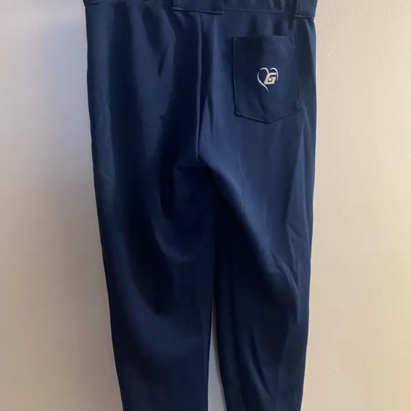 Women’s Black Softball Pants M Medium Glov Athletique Waist 28” 28x24 Inseam 24” - Image 4