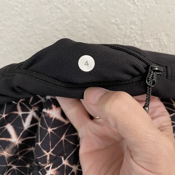 Lululemon Pace‎ Rival Skort Skirt Women's 4 Sugar Crush Black Pattern Tennis Run - Image 7