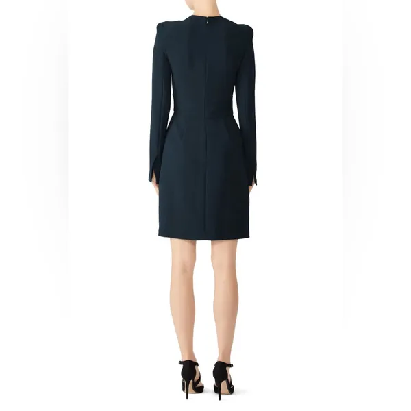 ALC Frank Black Mini Dress - Image 4