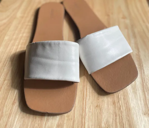 Forever 21 White Sandals - Image 3
