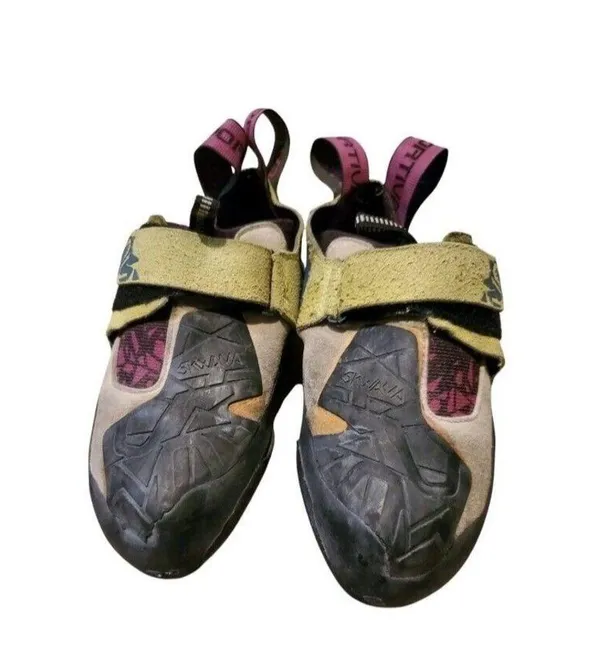 La Sportiva Skwama Climbing Shoes Women 6.5 FOR PARTS OR REPAIR NEED RESOLING - Image 12