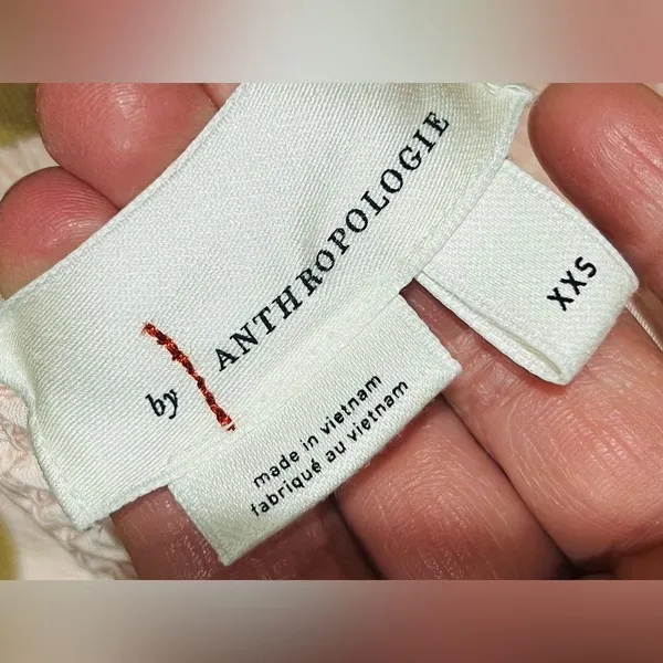 By Anthropologie soft pink pants size XXS - Image 5