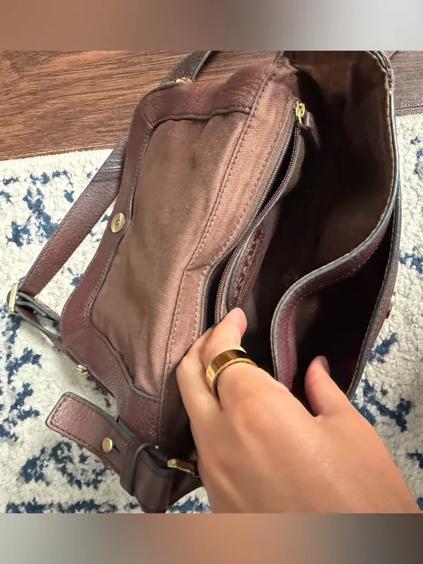 Fossil Women's Pebbled Leather Crossbody Bag - Image 5