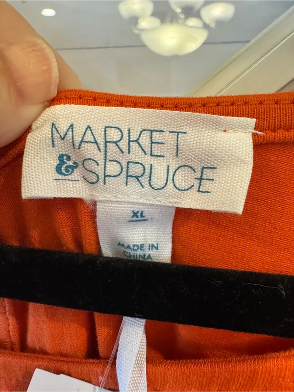 Stitch Fix Market & Spruce Maxi Dress Marea halter burnt orange XL NWT - Image 3