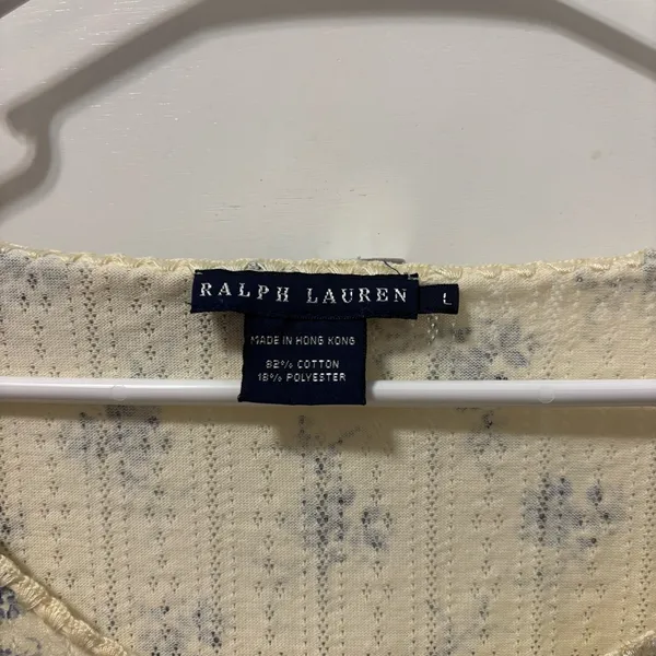 Vintage Ralph Lauren Floral Cottage Core Top - Image 5