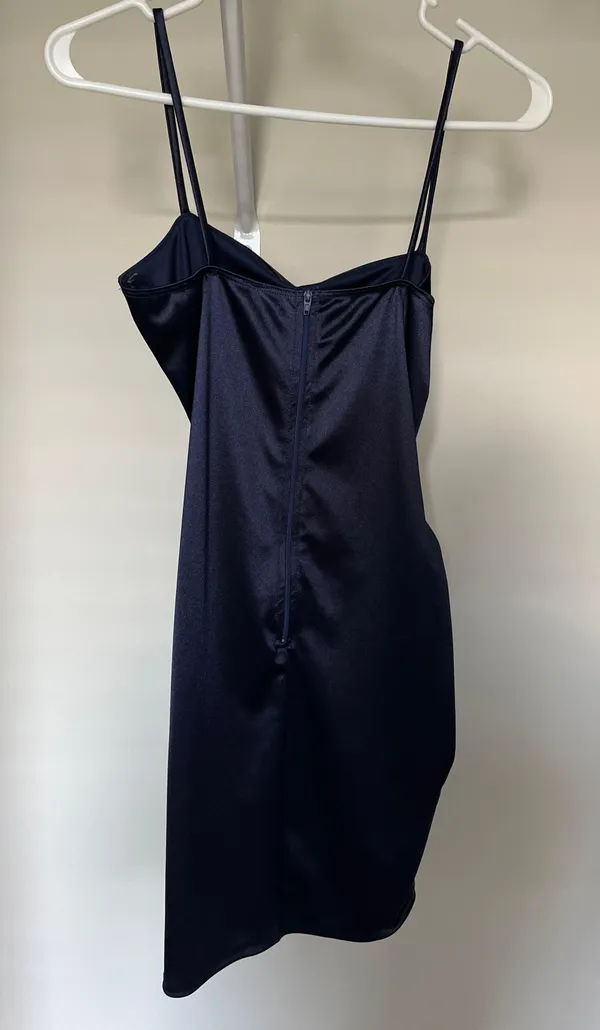 Windsor satin mini dress - Image 3
