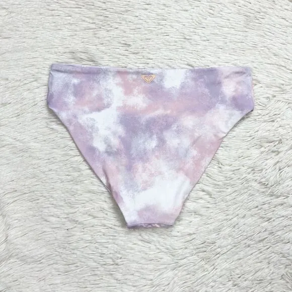 Roxy Sea & Waves Revo Purple Reversible Bikini Bottoms‎ Size Small - Image 7