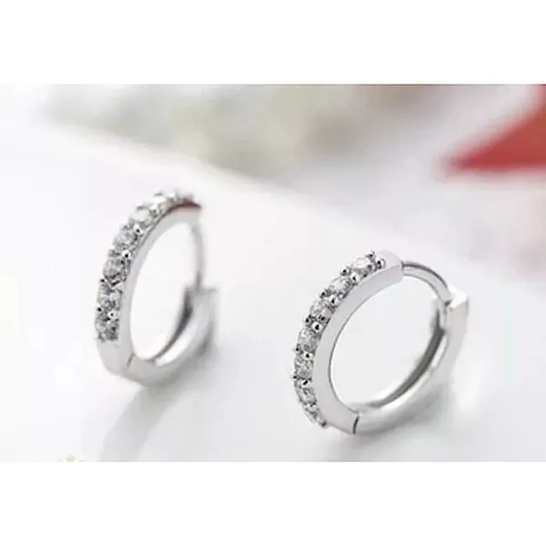 Huggie Hoop Earrings |‎ 925 Sterling Silver - Image 6