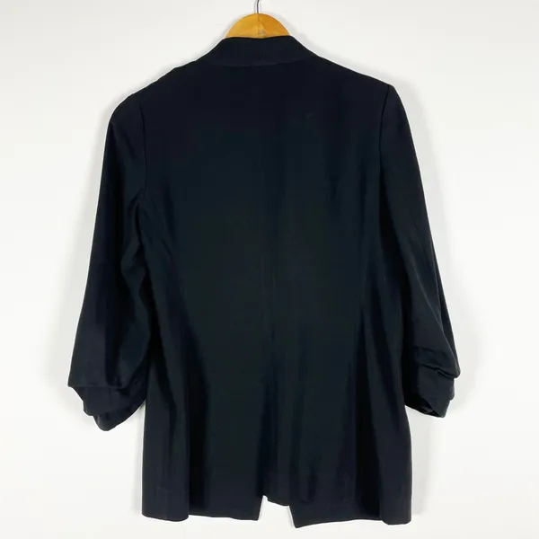 Babaton Aritzia Power Hip Open Front Blazer Jacket Solid Black 4 - Image 4