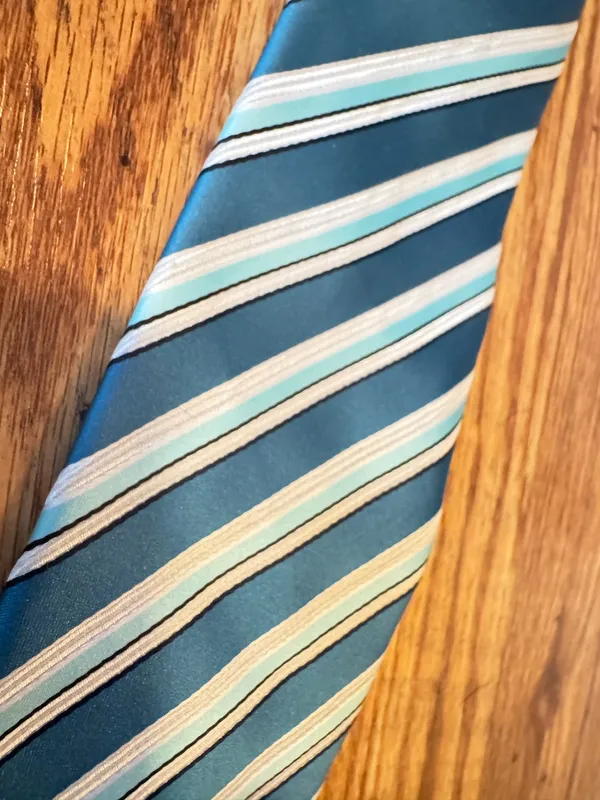 Men’s Tie Blue - Image 5