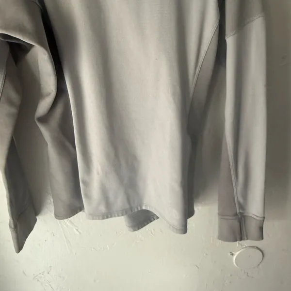 The‎ North Face Women’s Gray FlashDry Hoodie Size M Lightweight Fleece Pullover - Image 3