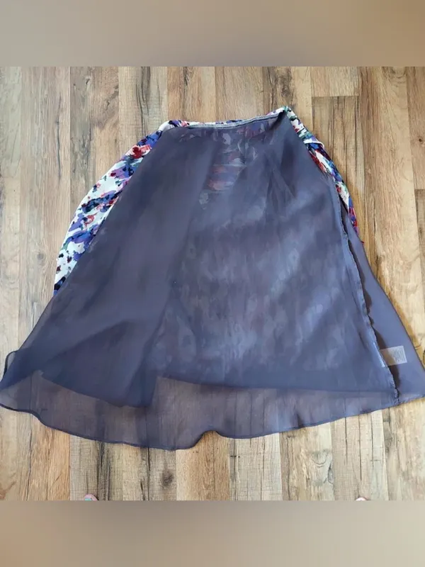 Anthropologie Paper Crown Eldora swing dress Sz M bell sleeves boho feminine - Image 7