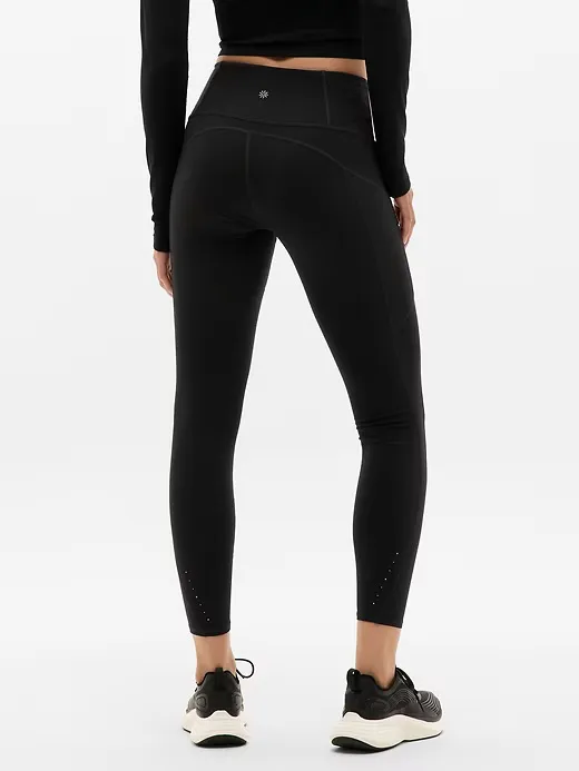 Athleta black Rainer tight stretch high‎ rise leggings workout - Image 2