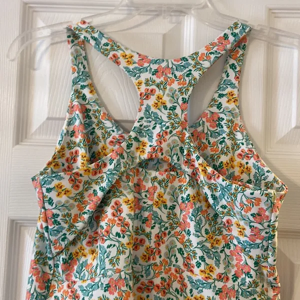 J. Crew Multicolor Floral Dress with shorts under it size XS brand new - Image 4