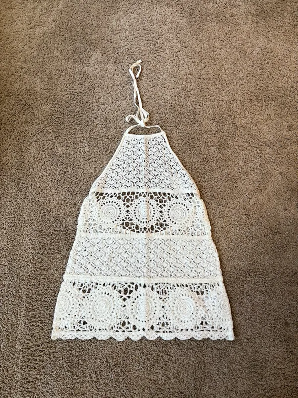 Hollister Crochet swim cover up - Image 5