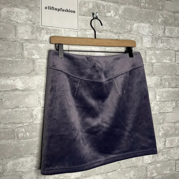 Lululemon Scuba High Rise Mini Skirt Velvet NWT Size Small (NFAL) LW8AL9S - Image 4