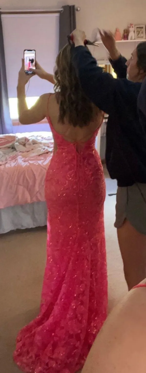 Pink Prom Dress 🩷💞 Size 2 - Image 4