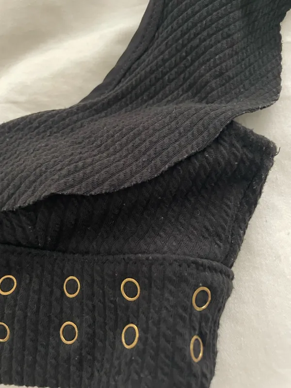 Black swimsuit/ festival outfit - Image 4