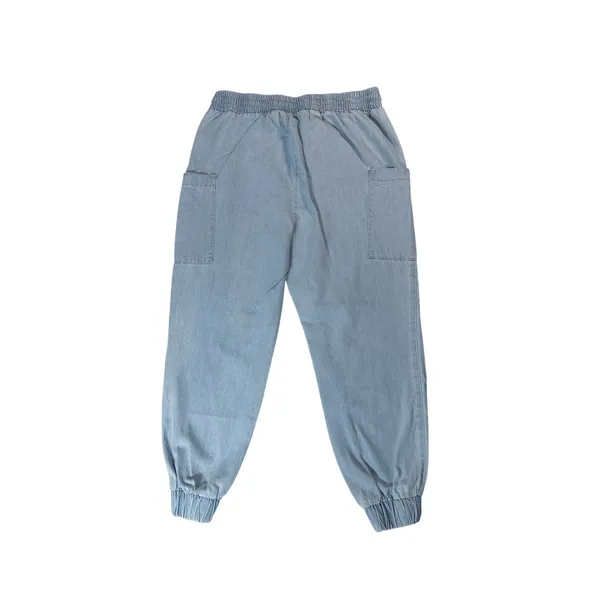 Indigo Rein Light Wash Jogger Casual Pants Elastic Drawstring Waist Size XL - Image 3