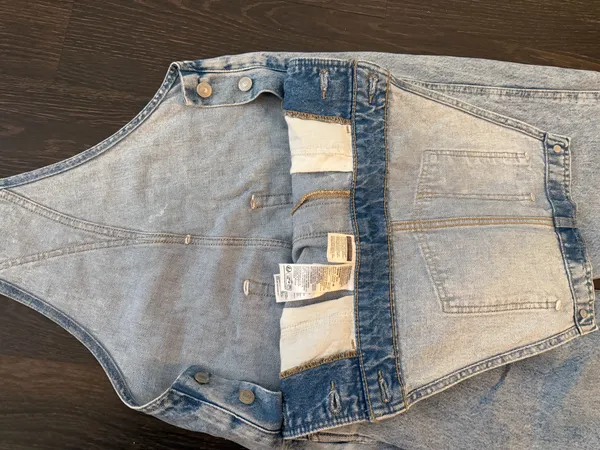 Denim Lightweight Overalls - Image 9