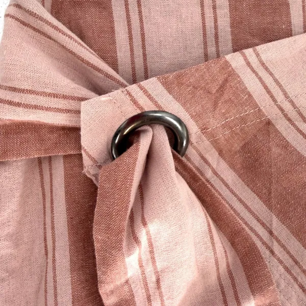 Free People Tuscan Sunrise Wrap Mini Skirt Womens 8 Pink‎ Striped Boho Coastal - Image 4
