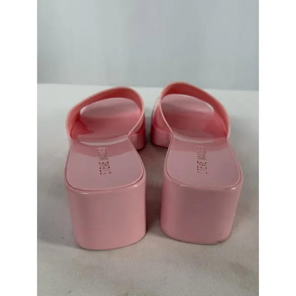 Steve Madden Harlin Block Heeled‎ Sandal in Pink Size 8 - Image 7